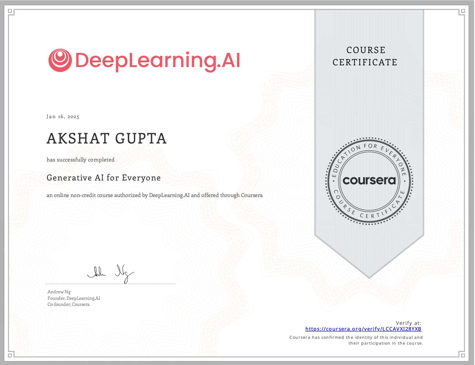 Certificate 4