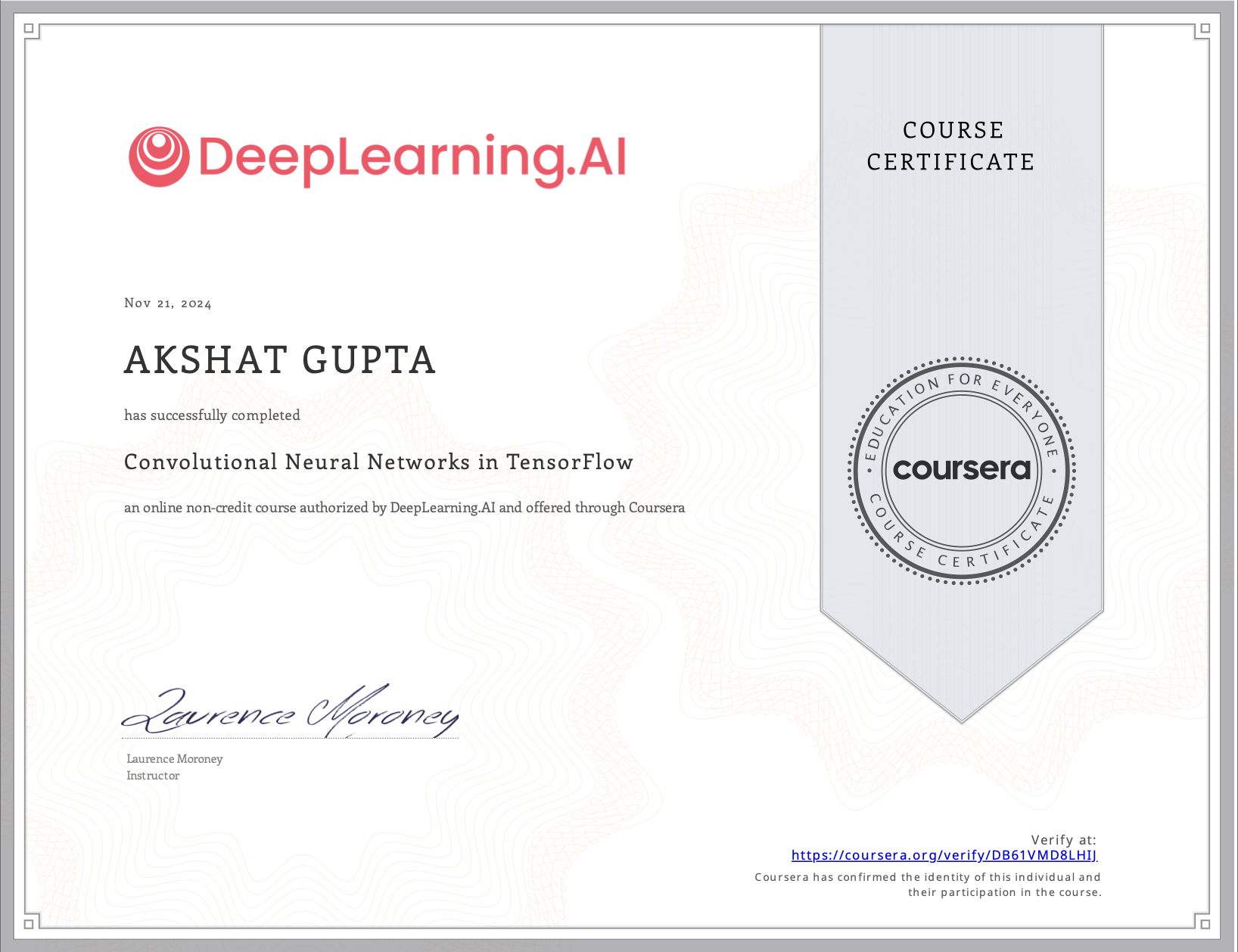Certificate 5