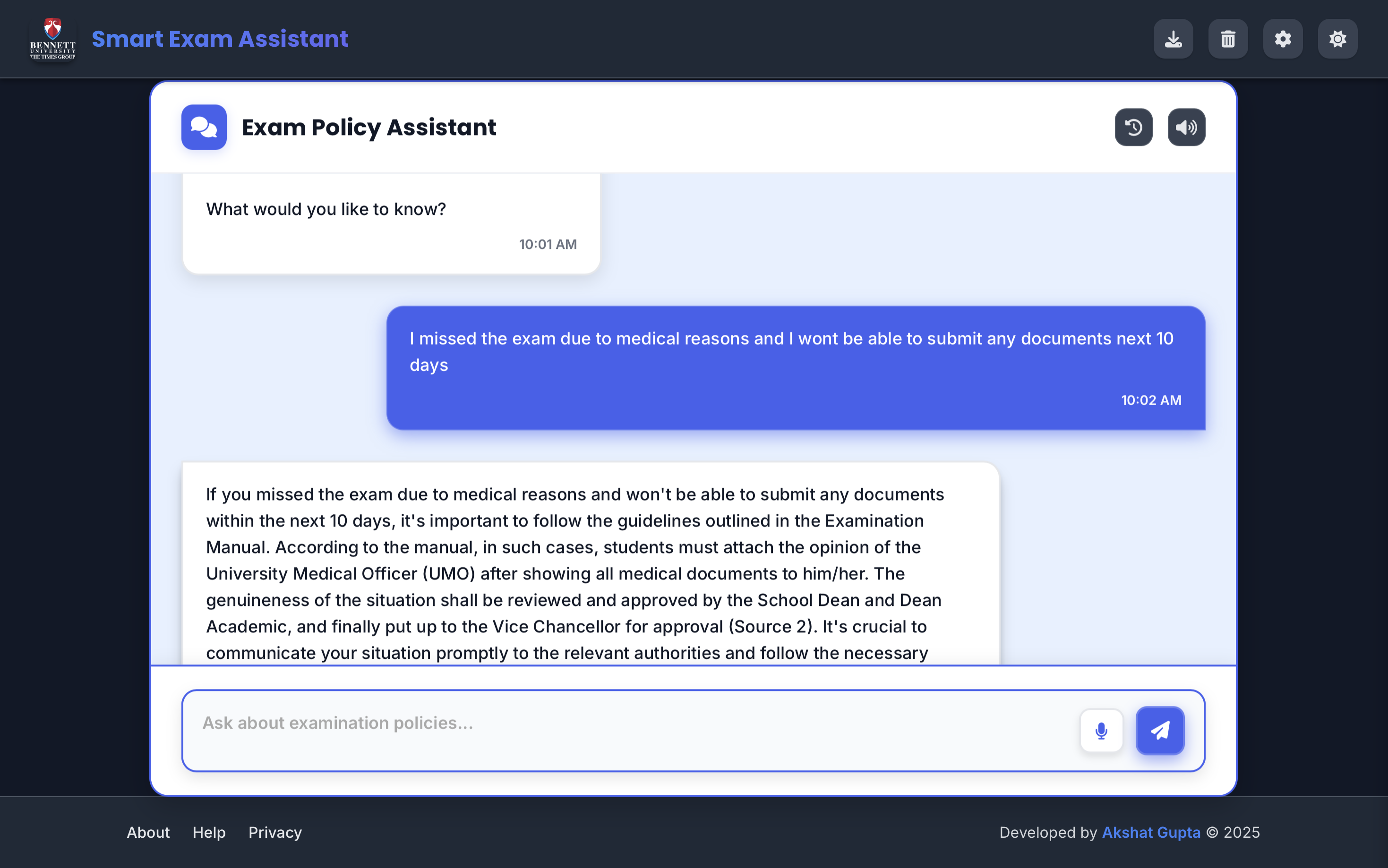 Smart Exam Assistant